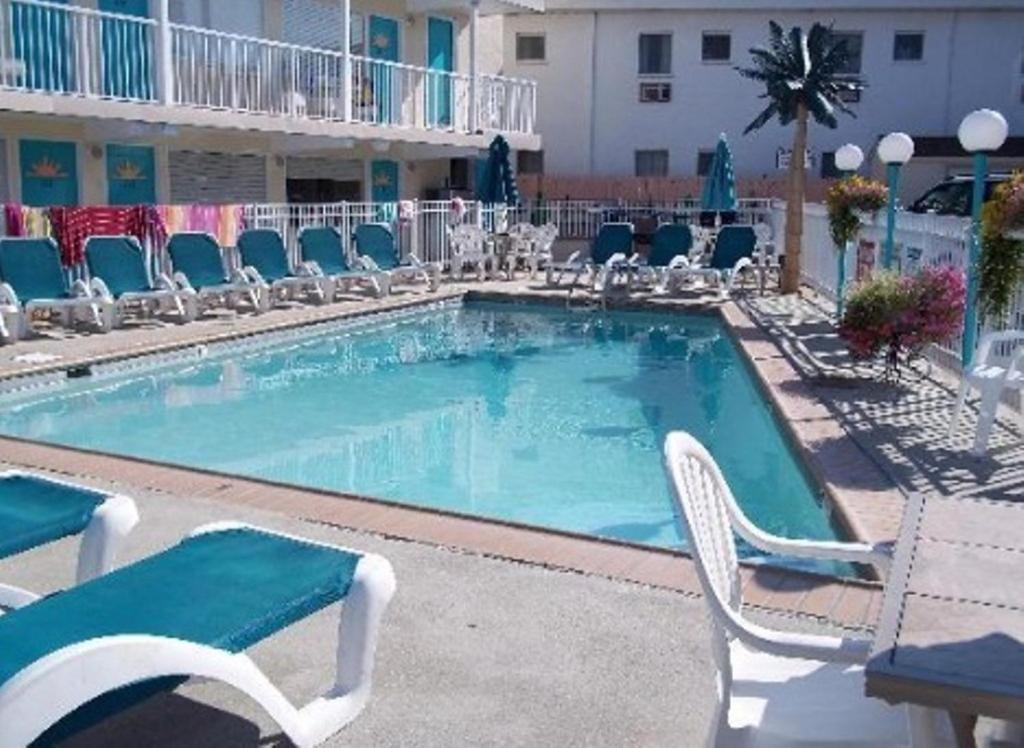 Aztec Motel Wildwood Crest Beach Bagian luar foto